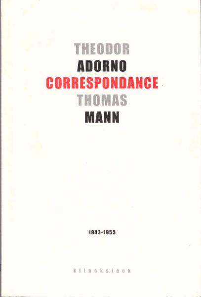 Correspondance 1943 - 1955.