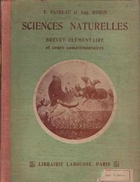 Sciences naturelles