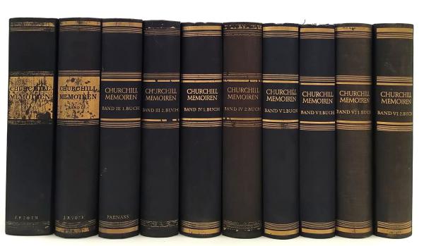 Der Zweite Weltkrieg [Memoiren]. 12 Bücher (in 10 Bänden)