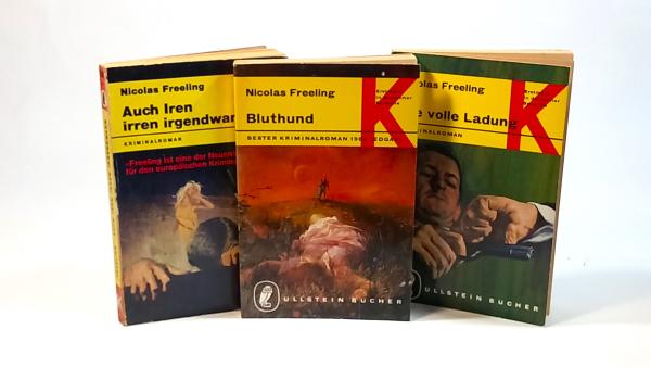 Konvolut - Nicolas Freeling. 3 Kriminalromane.