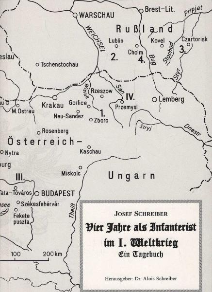 Vier Jahre als Infanterist im I. Weltkrieg : ein Tagebuch.