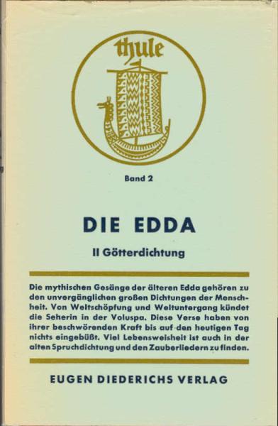 Edda; Teil: Bd. 2., Götterdichtung und Spruchdichtung.