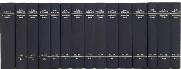 Sämmtliche Werke. Hamburger Reprintausgabe. 15 Bände