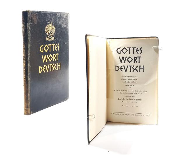 Gottes Wort deutsch : Aus Luthers Bibel nach Luthers Regel in Luthers Geist.