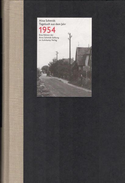 Tagebuch aus dem Jahr 1954.