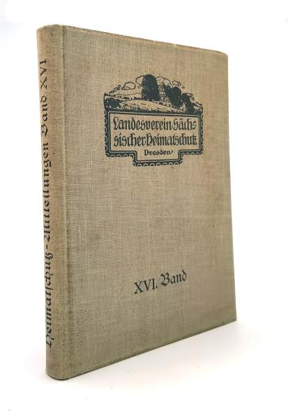 Mitteilungen des Landesvereins Sächsischer Heimatschutz 1927, 16. Band.