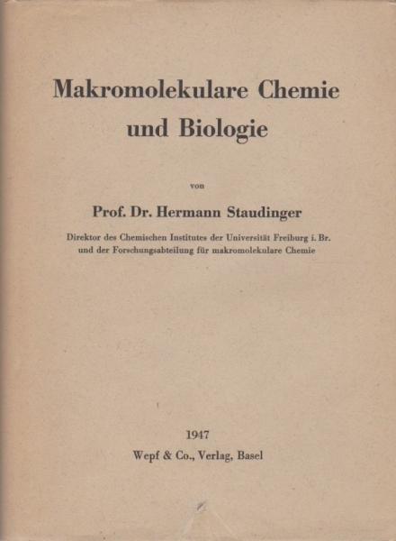 Makromolekulare Chemie und Biologie.