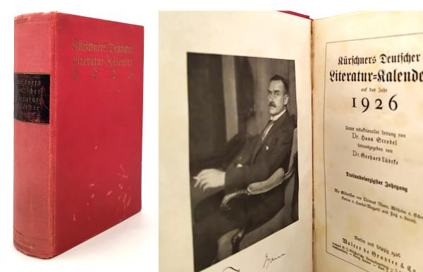 Kürschners Deutscher Literatur-Kalender auf das Jahr 1926. 43. Jahrgang