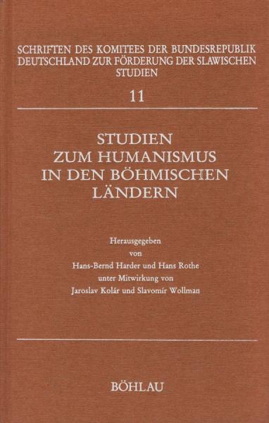 Studien zum Humanismus in den böhmischen Ländern.
