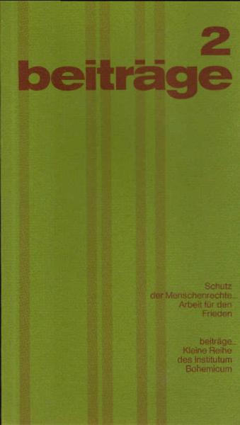 Schutz der Menschenrechte - Arbeit für den Frieden.