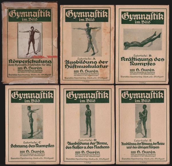 Gymnastik im Bild : Körperschulung durch Gymnastik ; 5 Lehrtafeln für Alle