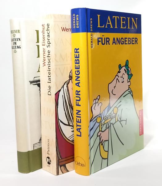 Einführung in die Lateinische Sprache. Bücherpaket von 3 Büchern.