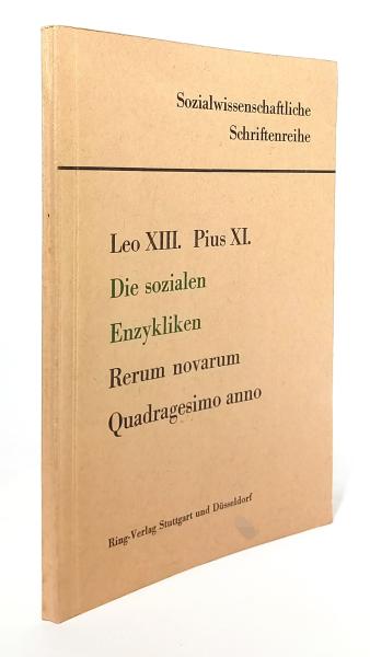 Die sozialen Enzykliken.