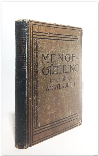 Griechisch-deutsches und deutsch-griechisches Wörterbuch mit besond. Berücks. d. Etymologie; Teil: T. 1., Griechisch-deutsch. Hand-und Schulbuchausgabe,