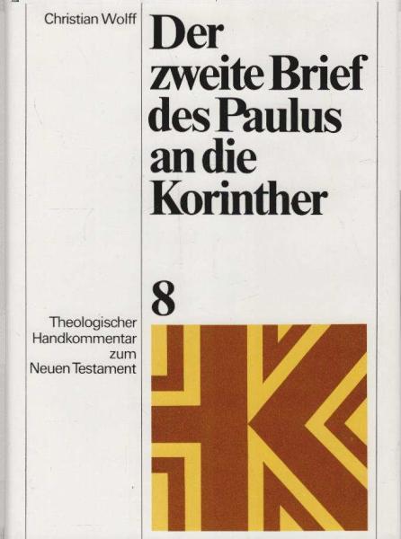 Der zweite Brief des Paulus an die Korinther.