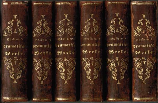 William Shakspere's dramatische Werke (Bde. 2-8).