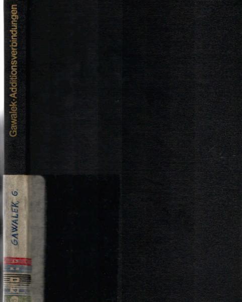 Einschlussverbindungen : Additionsverbindungen, Clathrate.