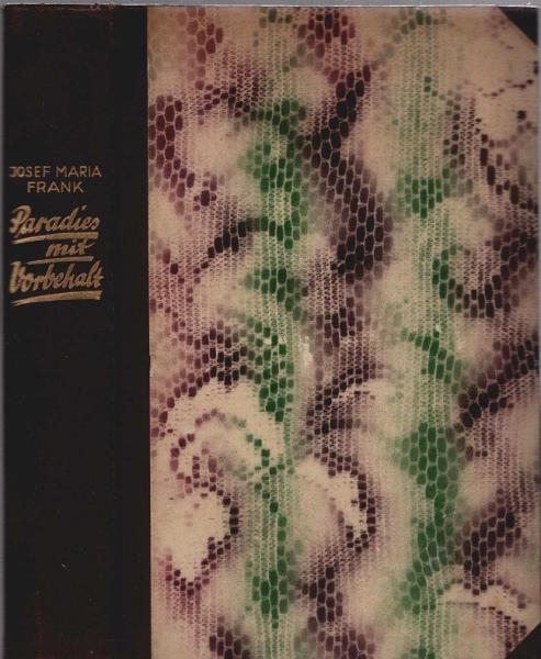 Paradies mit Vorbehalt : Bilanz e. Westindien-Reise ; Mit 157 Orig. Aufnahmen u. e. Kt.