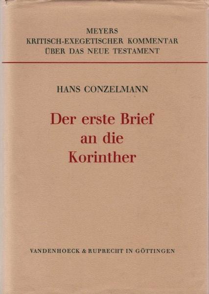 Der erste Brief an die Korinther.