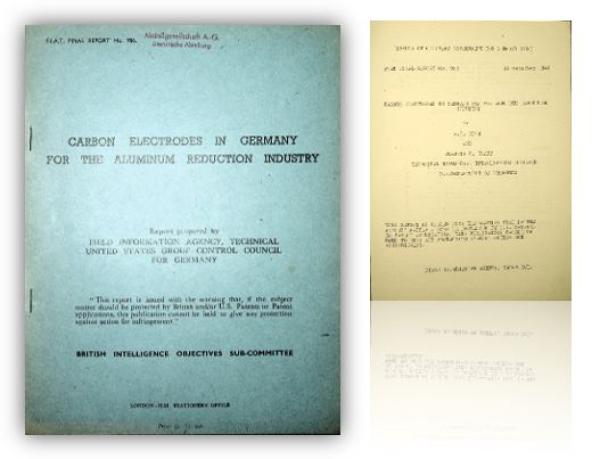 German research. In the light metals industry. F.i.a.t. Final report No. 997