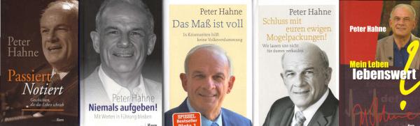 Peter Hahne. 5 Bücher.