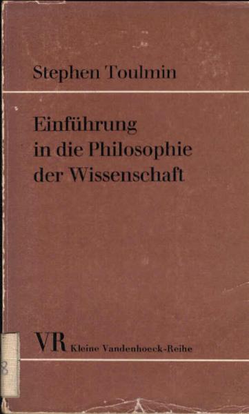 Einführung in die Philosophie der Wissenschaft.
