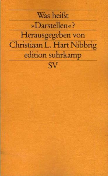 Was heisst "Darstellen"?.