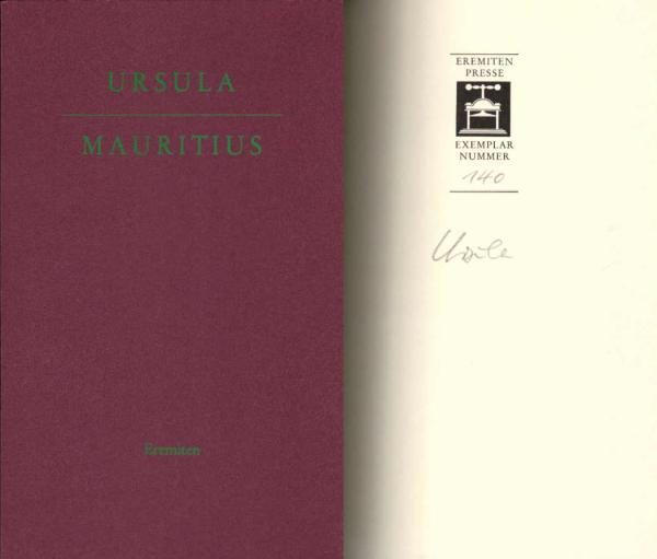 Mauritius : Briefe aus Wort-Pelz und Bild-Monstern.