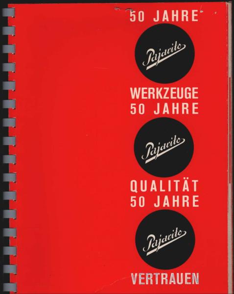 50 Jahre Pararito. Katalog No. 73. Jubiläumsausgabe