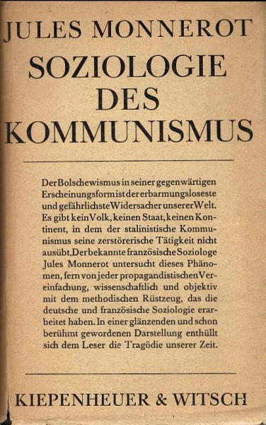 Soziologie des Kommunismus.