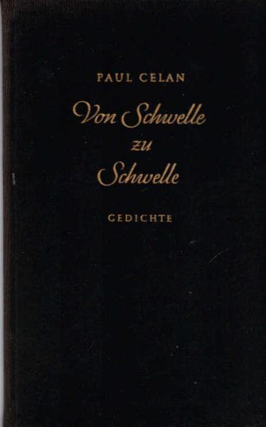Von Schwelle zu Schwelle. Gedichte.
