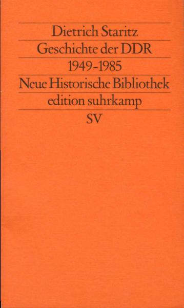 Geschichte der DDR : 1949 - 1985.