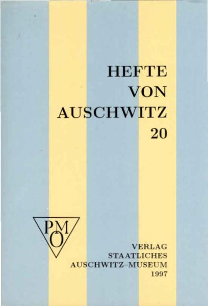 Hefte von Auschwitz 20.