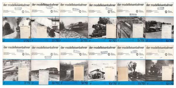 Der Modelleisenbahner. Fachzeitschrift für das Modelleisenbahnwesen und alle Freunde der Eisenbahn. Jahrgang 28, 1979 [Komplett].