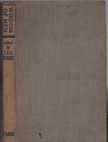 Wisdom of Men. An anthology für youth