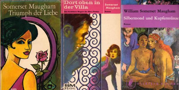 Konvolut - William Somerset Maugham 3 Bücher, Romane.