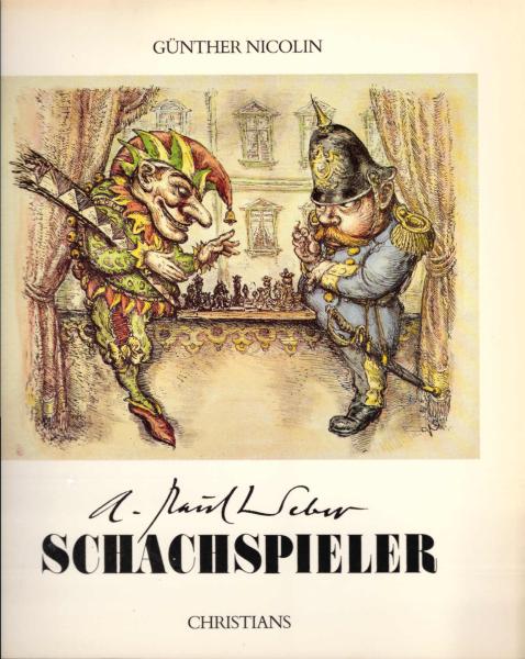 A. Paul Weber, Schachspieler.