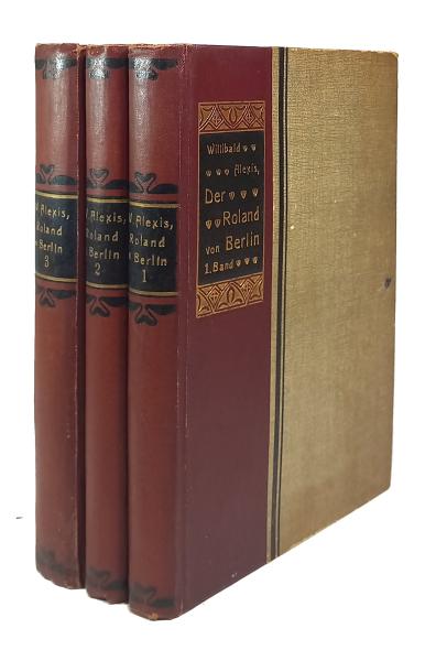 Der Roland von Berlin. Historischer Roman in 3 Bänden.