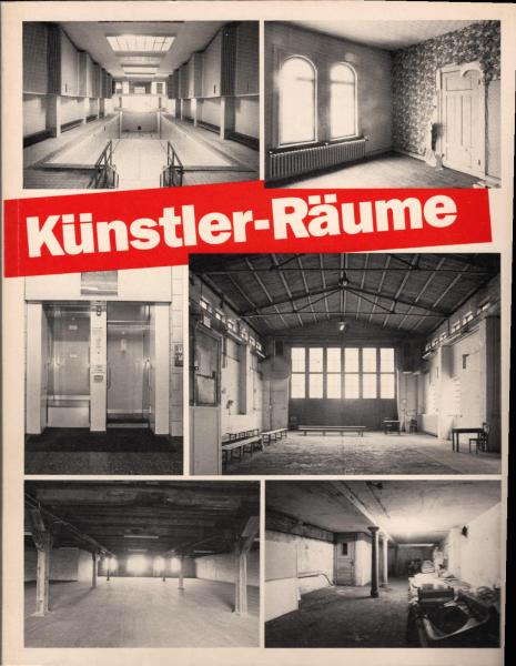Künstler-Räume im Kunstverein und anderswo. Kunstverein in Hamburg 19. Juni bis 31. Juli 1983.
