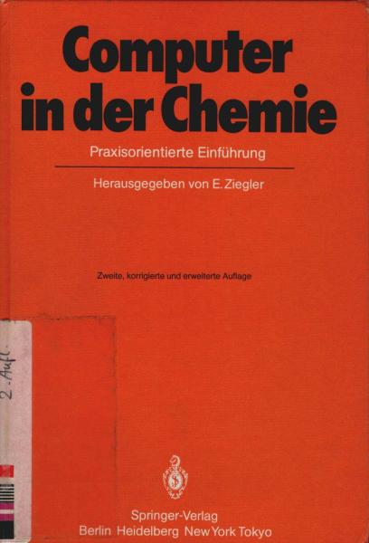 Computer in der Chemie. Praxisorientierte Einführung.