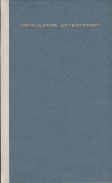 Bei Gelegenheit ... : Ausseramtliche, gelöste, nebenstündliche Produkte.