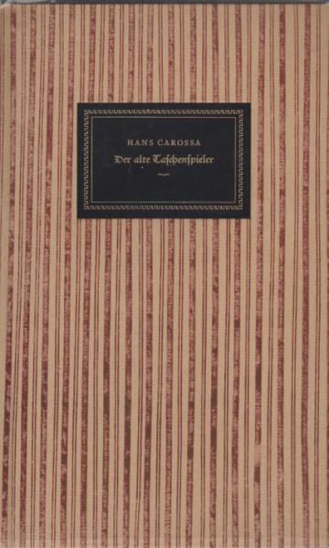 Der alte Taschenspieler : Bruchstück aus e. weltl. Mysterium.