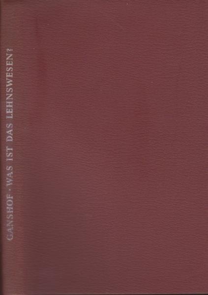 Was ist das Lehnswesen?.