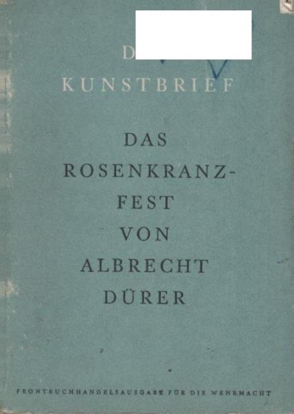 Das Rosenkranzfest 1506.