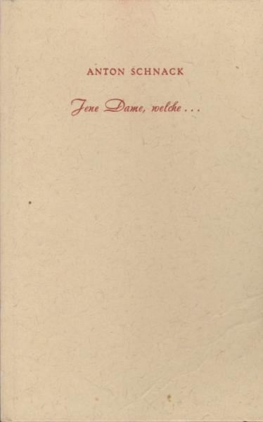 "Jene Dame, welche ..." : Gedichte zu kleinen Anzeigen.