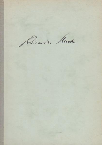 Ricarda Huch : 1864 - 1947.