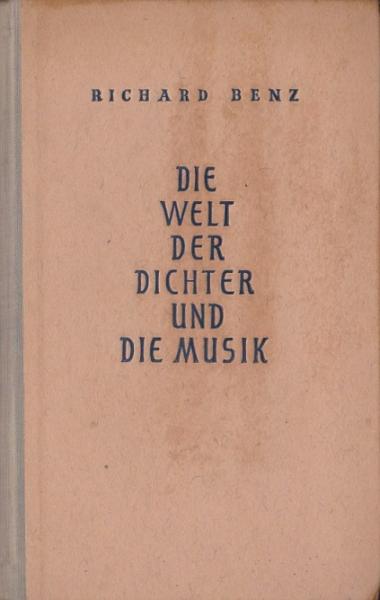 Die Welt der Dichter und die Musik.
