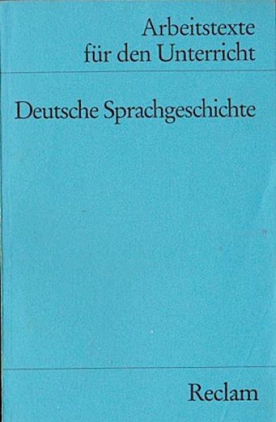 Deutsche Sprachgeschichte.