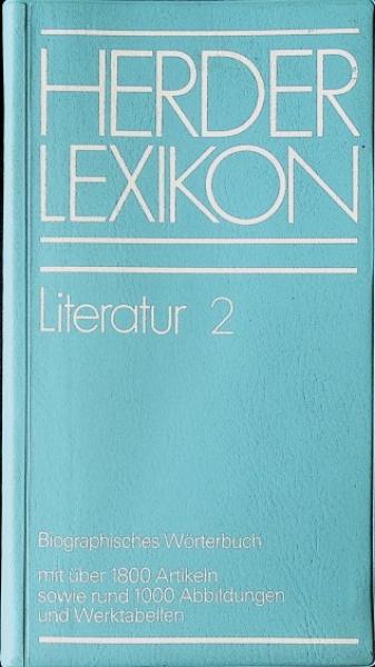 Herder-Lexikon; Teil: Literatur.