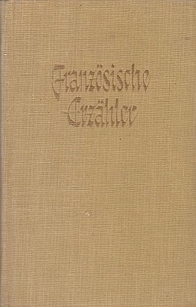 Französische Erzähler der Gegenwart : Eine Anthologie.